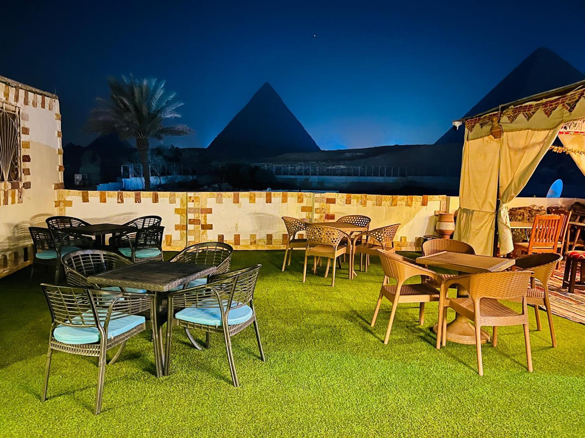 Kemet Pyramids Room View 开罗 外观 照片