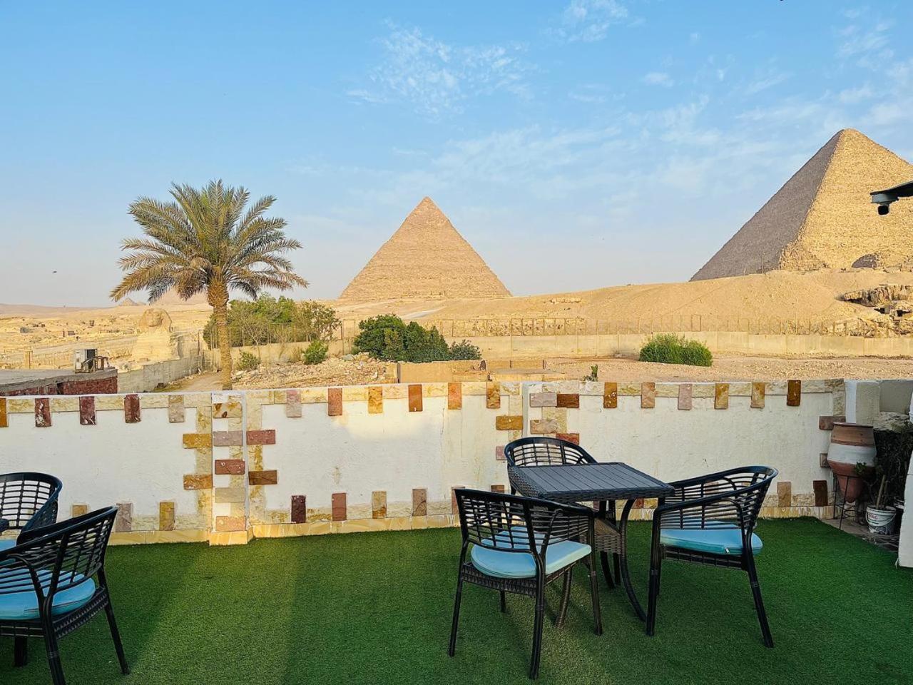 Kemet Pyramids Room View 开罗 外观 照片