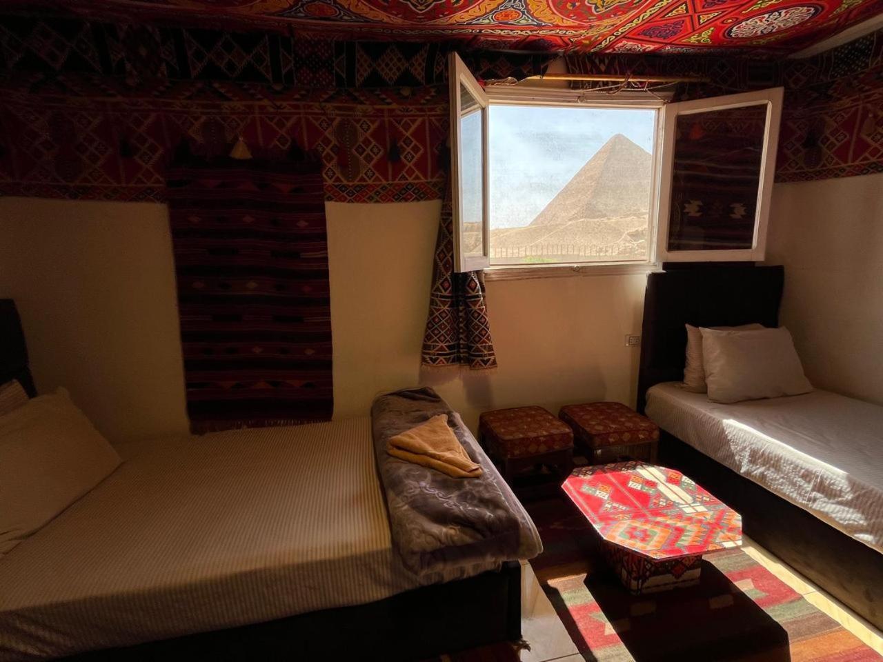 Kemet Pyramids Room View 开罗 外观 照片