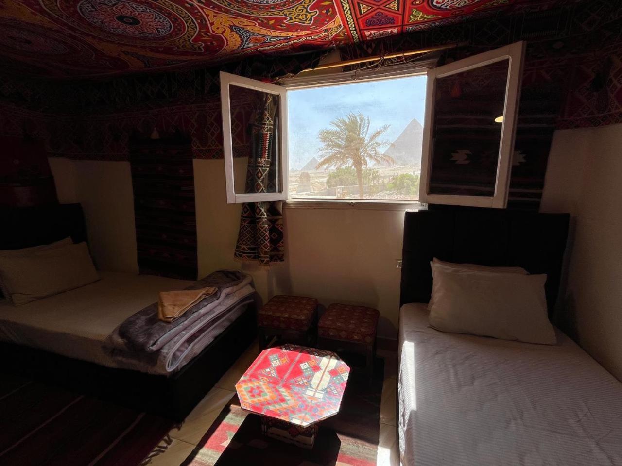 Kemet Pyramids Room View 开罗 外观 照片