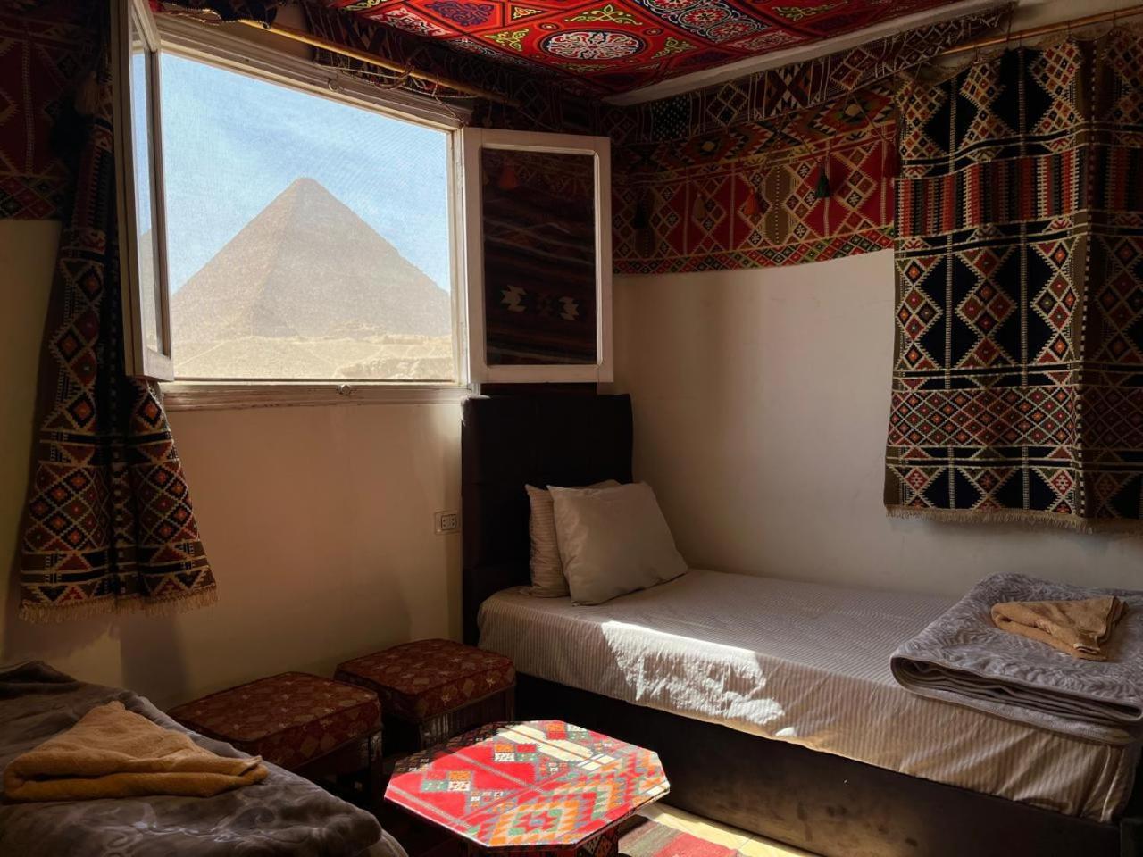 Kemet Pyramids Room View 开罗 外观 照片
