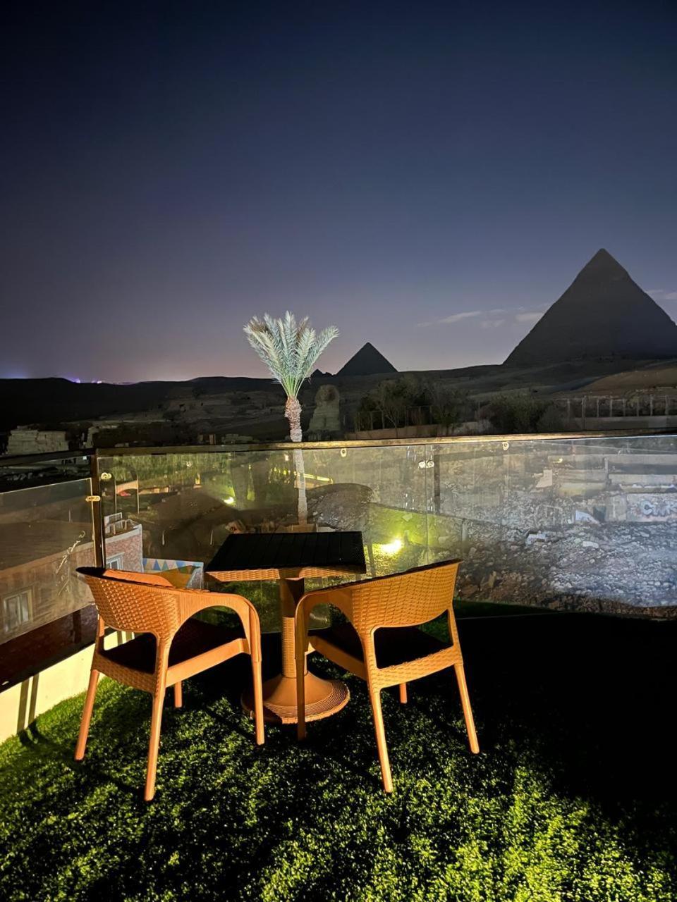Kemet Pyramids Room View 开罗 外观 照片