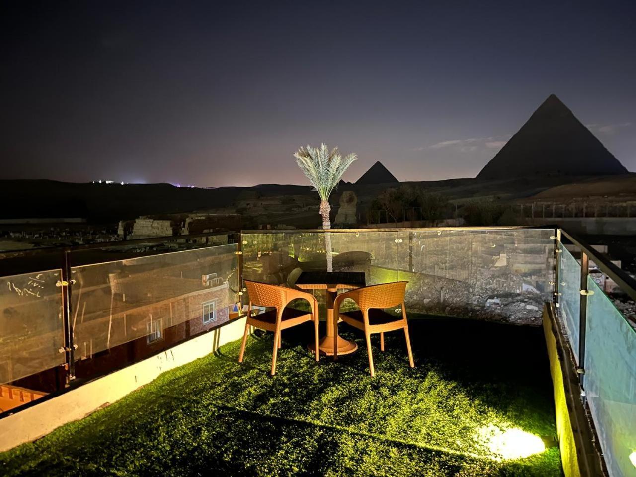 Kemet Pyramids Room View 开罗 外观 照片