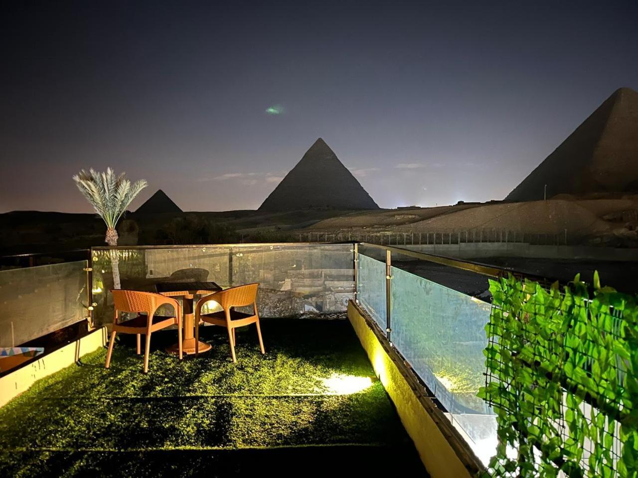 Kemet Pyramids Room View 开罗 外观 照片