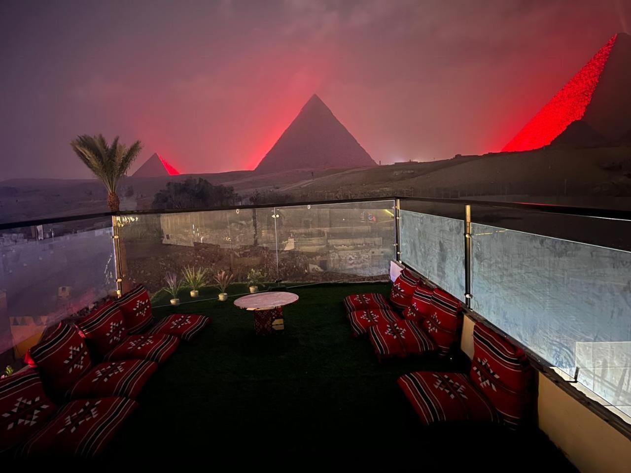 Kemet Pyramids Room View 开罗 外观 照片