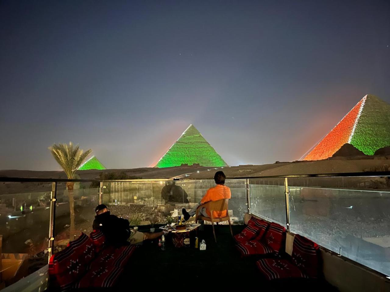 Kemet Pyramids Room View 开罗 外观 照片