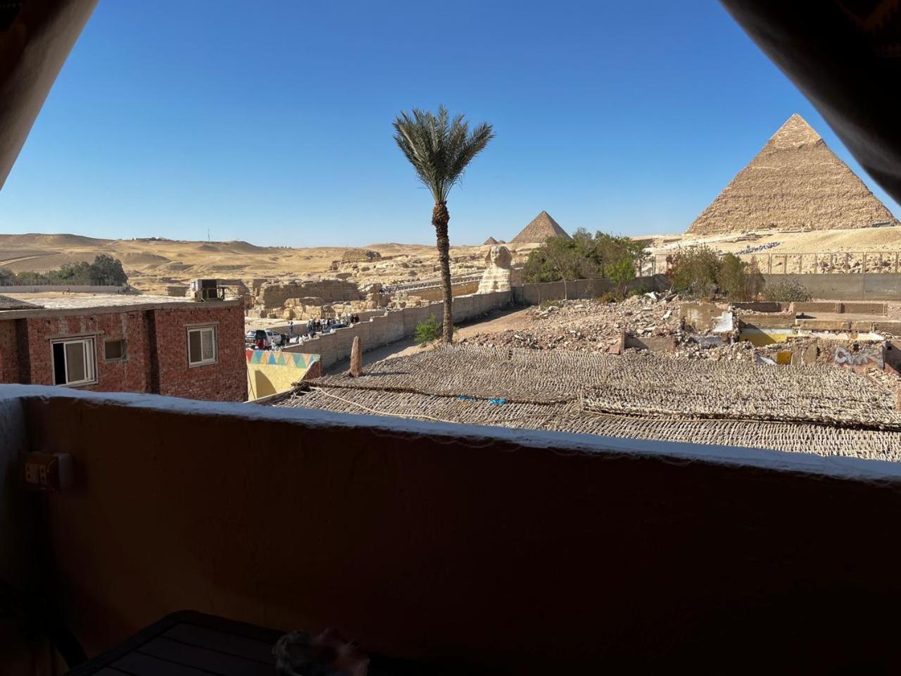 Kemet Pyramids Room View 开罗 外观 照片