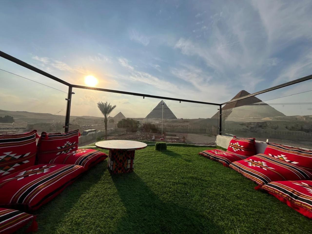 Kemet Pyramids Room View 开罗 外观 照片