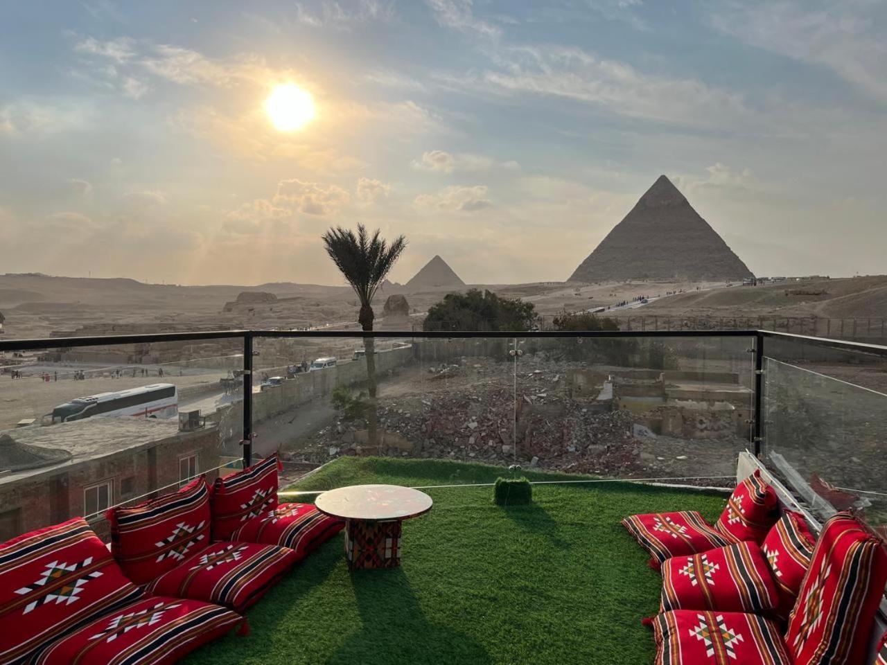 Kemet Pyramids Room View 开罗 外观 照片