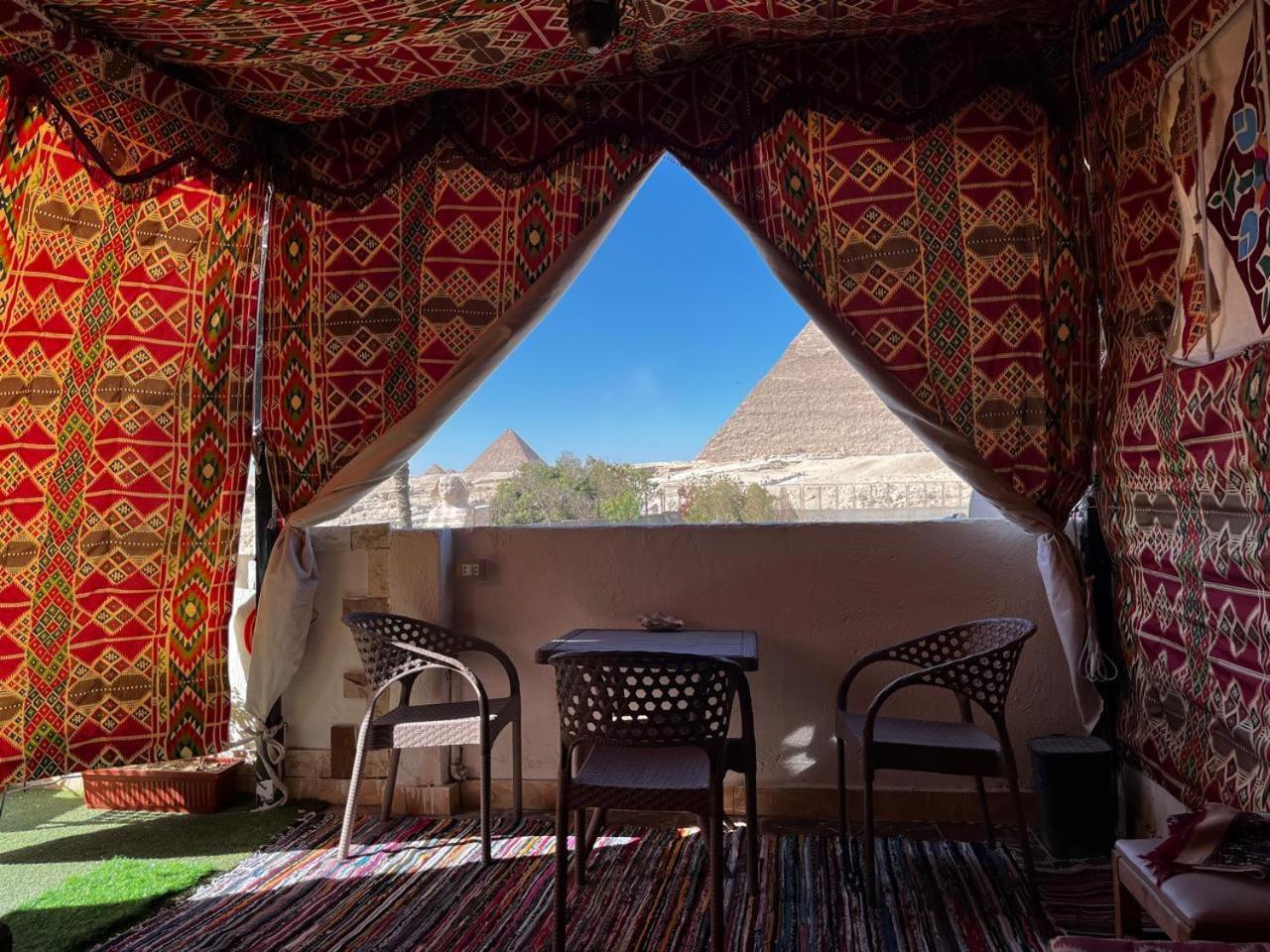 Kemet Pyramids Room View 开罗 外观 照片
